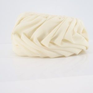 Vtg 50's Dress Bonnet Vanilla White Mid-Century Modern Authentic Mint Condition